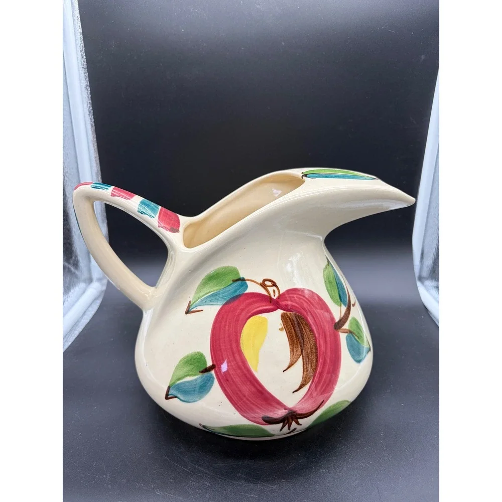 Vintage Purinton Apple Pitcher‎